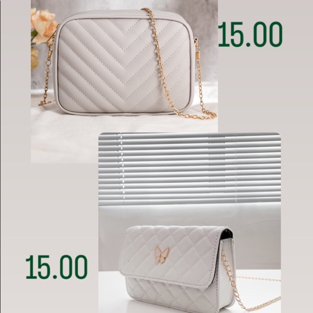White purses for only $ 15.00